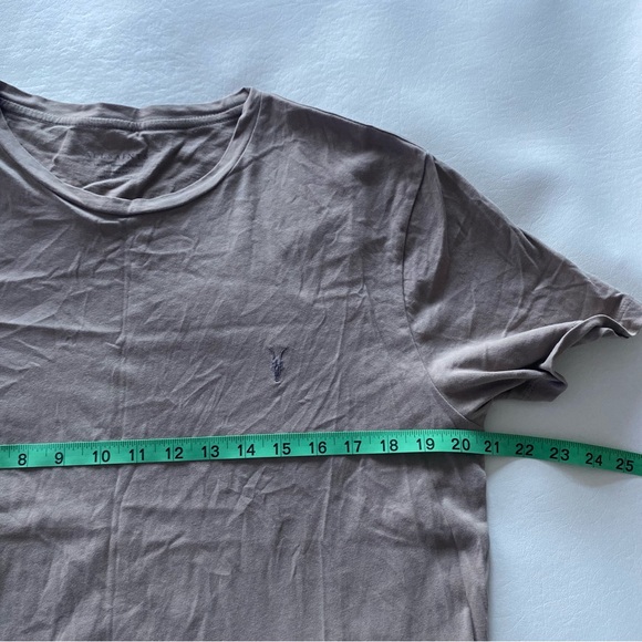 AllSaints Men’s L Organic Cotton Tonic T-Shirt‎ Logo - Picture 6 of 9